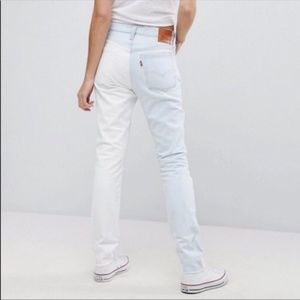 Levi's Jeans - NWT Levi’s 501 Color Block Two Tone Skinny Jeans Levi's Jeans - NWT Levi’s 501 Color Block Two Tone Skinny Jeans